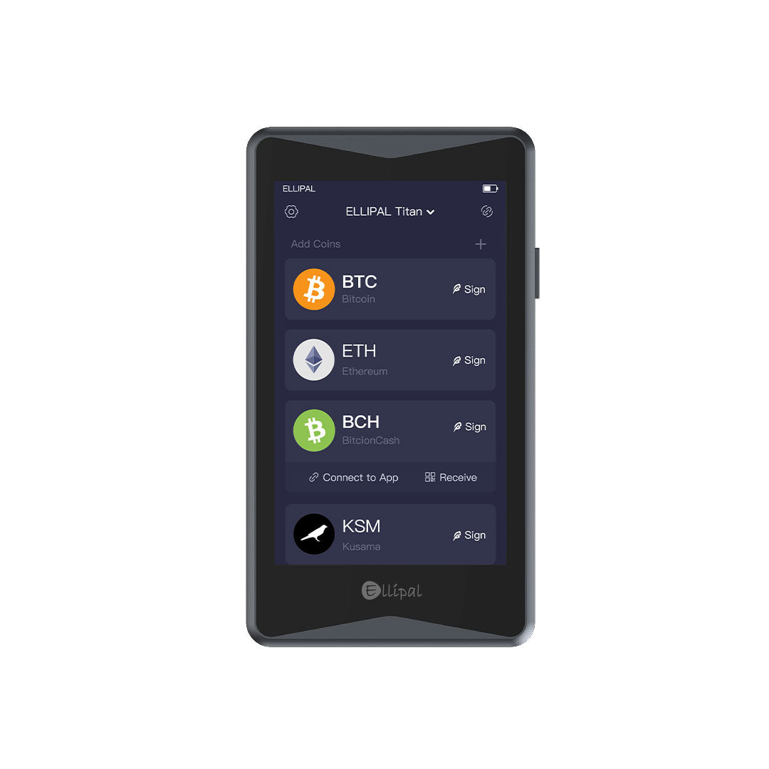 ELLIPAL Titan 2.0 Crypto Cold Wallet