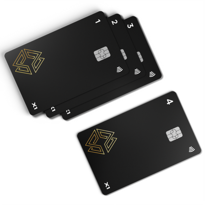 Four Cypherock X1 Cards