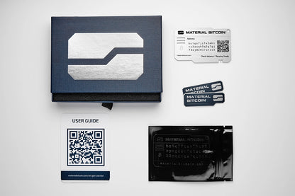 Material BitCoin  3 PACK
