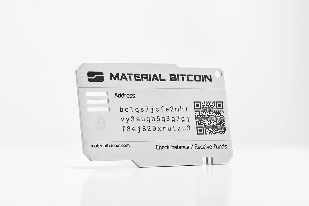 Material BitCoin  3 PACK