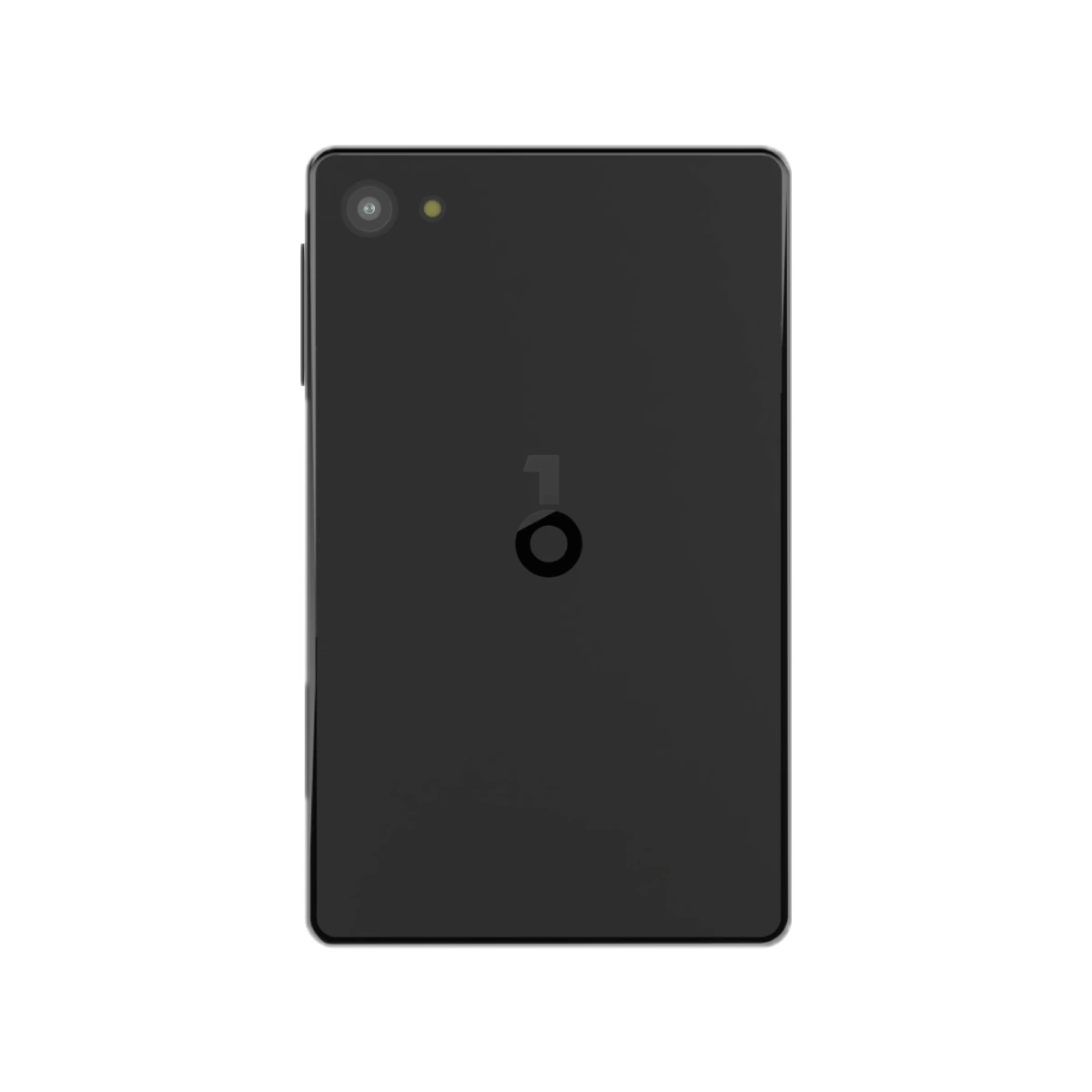 OneKey Pro hardware wallet in black, back view with camera