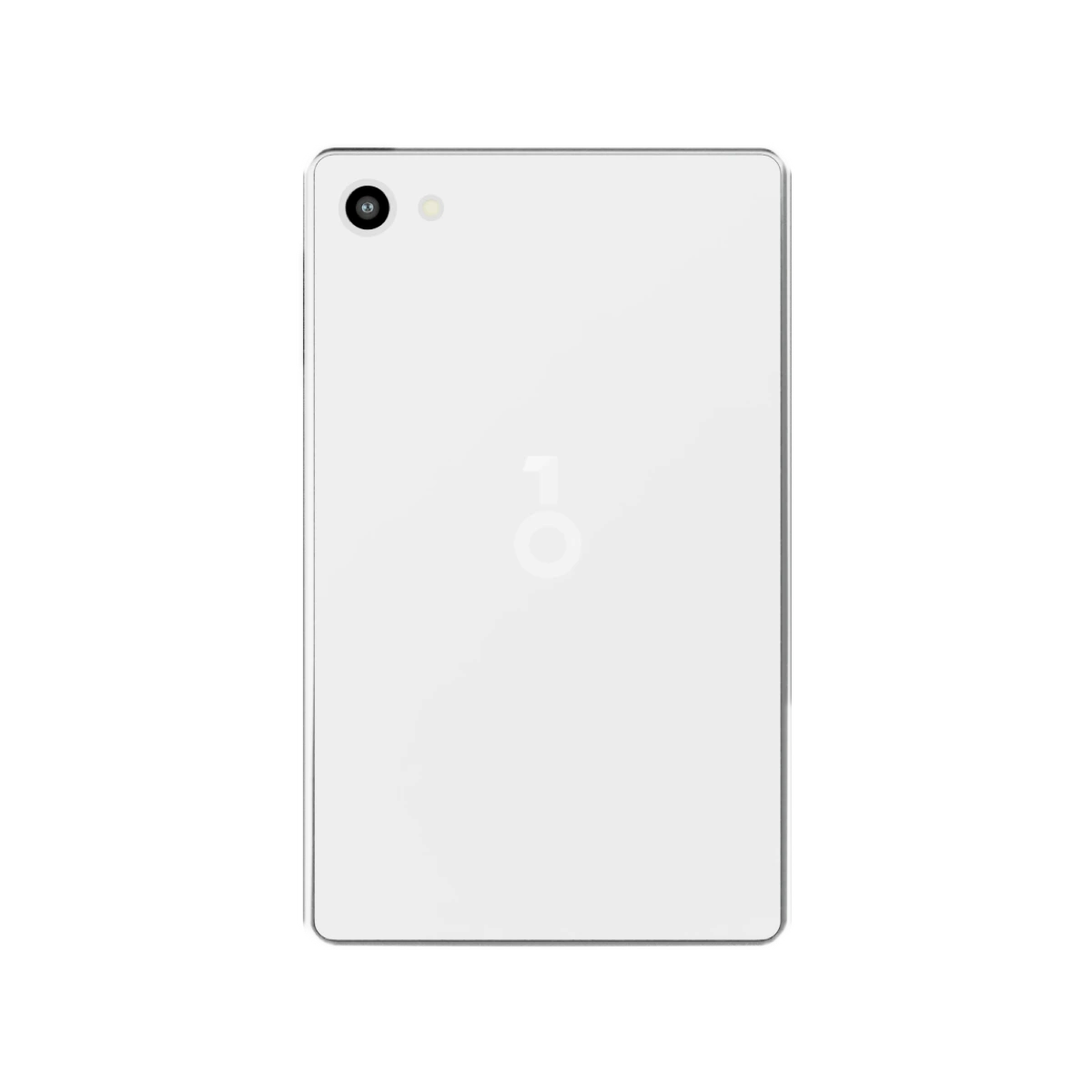 OneKey Pro hardware wallet in white, back view with camera