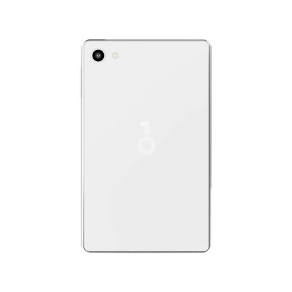 OneKey Pro hardware wallet in white, back view with camera