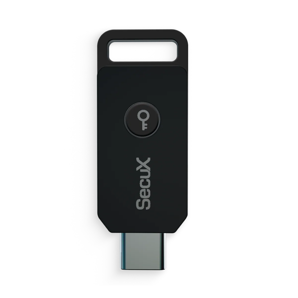 SecuX PUFido Clife Key front view with USB-C connector