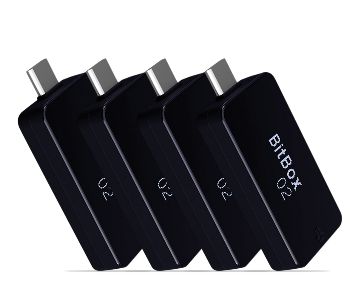 Bitbox 02 (Multi Edition) Family Pack of 4 Hardware Wallets
