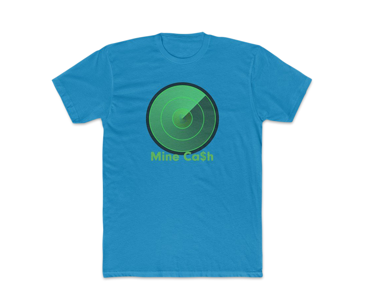 Bitcoin Cash "Mine Ca$h" T-Shirtturquois 